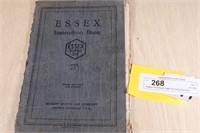 Hudson 1931 Essex Super Six Instruction Book