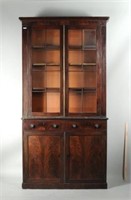 American Classical Mahogany Bookcase