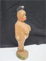 Vintage nude art chalkware