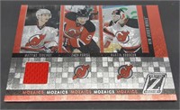 Martin Brodeur Devils triple Jersey 11-12 Mozaics