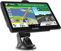 $80 SenDDu 7" Inch Touchscreen Car & Truck GPS
