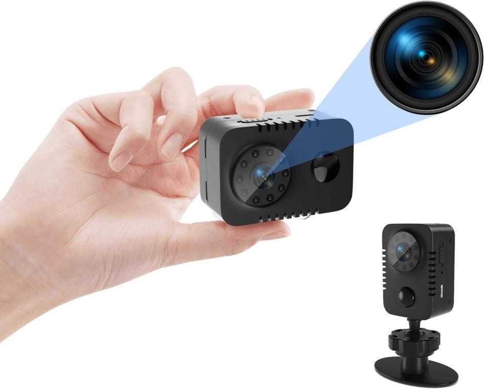 $98 Full HD 1080p Mini Spy Hidden Camera with PIR