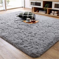 Ompaa Soft Fluffy Area Rug for Living Room Bedroom