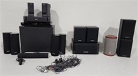 Assortment of Stereo Equipment & DVD Player