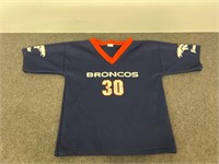 Vtg Youth Franklin Denver Broncos Shirt (M)