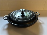 Technique 14” Cast Iron casserole/pan