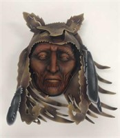 Native American Metal Wall Art