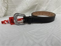 Justin Leather Belt Sz 40