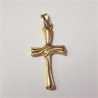 10K  1.69G Cross Pendant