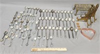 Souvenir Spoons & Metalwares Lot