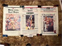 (3) 1989 Detroit Pistons Posters*