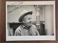 An Unknown Autograph Photo