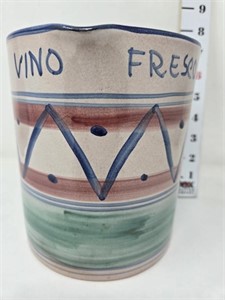 LA Giara Vino Fresco Pitcher w/Sleeve-Signed