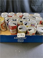 Vintage Empty Beer Cans