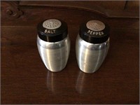 Kromex Aluminum Salt and Pepper Shakers