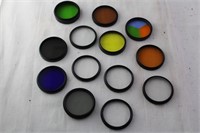Mixed lot of 49mm lens filter caps