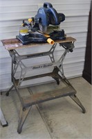 Compound Miter Saw & Workmate Table