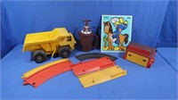 Sesame Street Puzzle, Ideal Dump Truck & more