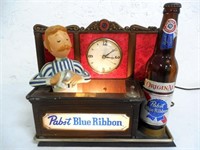 Pabst Blue Ribbon Clock