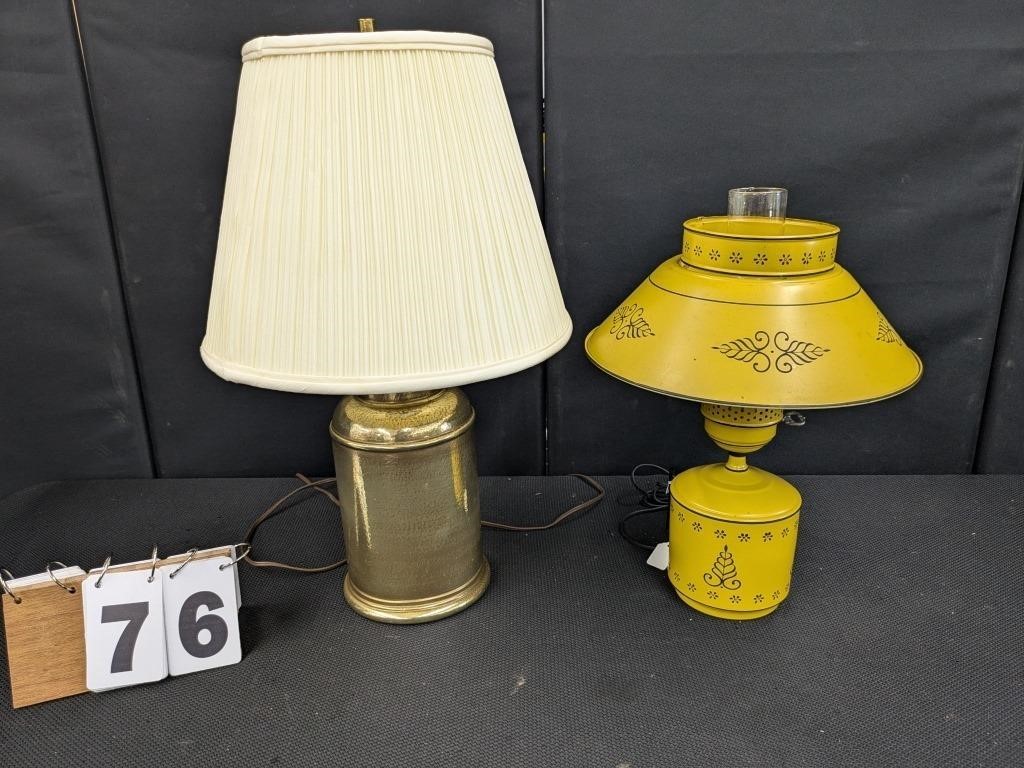 2 Desk/Table Lamps