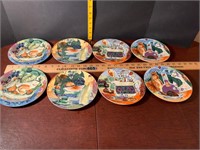 8 Sabatier Belle Cuisine Decorative Tapis Plates