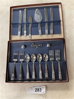 Banner Metal Tone Junior Tableware Set.