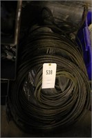 Pile of winch cable
