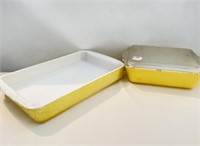 2 PYREX REFRIGERATOR DISHES
