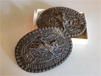 Rodeo Cowboys Junior Member belt buckles (2)