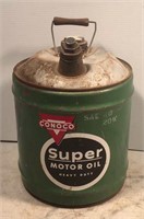 Conoco Super Oil Can