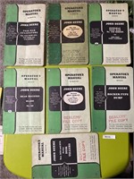 Vintage John Deere Operators manuals/variety (7)