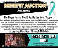 Benefit Auction Donation Request
