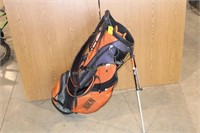 Orange Huron golf bag