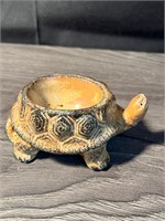 Vintage Turtle Ceramic Planter 4"x2.5"