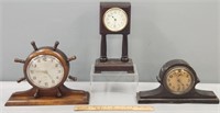 Deck Clocks Lot Collection