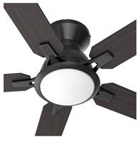 Smart Low Profile Ceiling Fan with Lights, DC 10