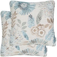 Mika Home Pack of 2 Decorative Pillow Cases