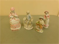 4 Collectible Figurines