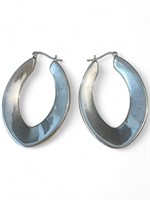 Sterling Silver .925 Earrings - 10.9g