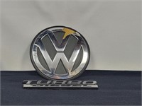 VW Turbo Diesel Decal. Light Wear, See Pics.