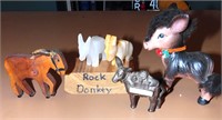 Donkey / Mule Lot of Figurines