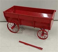 Red Flare Box Wagon by Franklin Mint 1/12