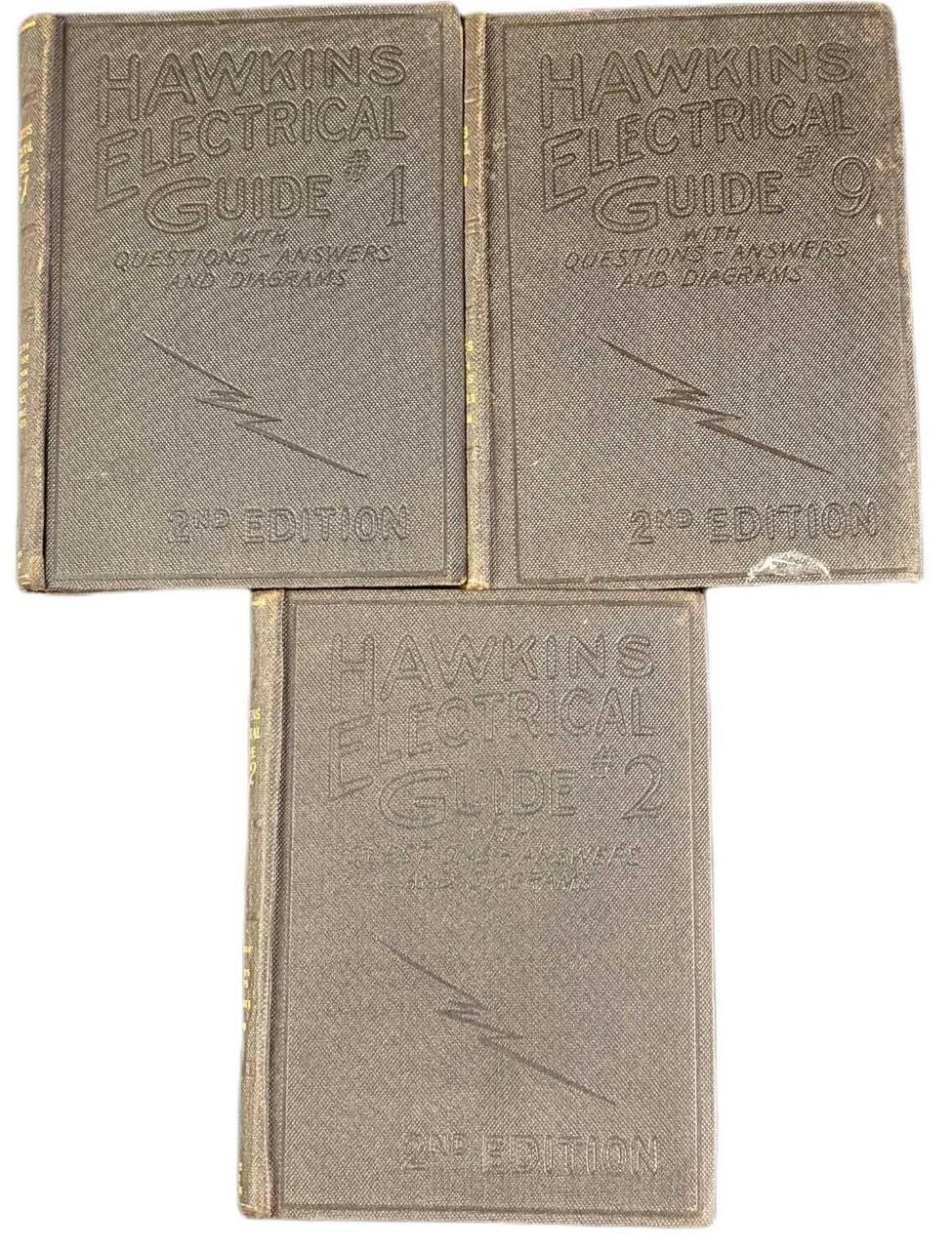 Antique Hawkins Electrical Guide 1 2 And 9