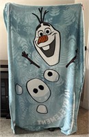 Disney's frozen plush blanket/full