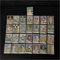 1973 Topps Baseball Cards Chuck Taylor