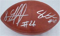 Shaquem & Shaquill Griffin Autographed  Football