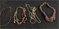 Micro Beaded Necklaces Colorful Necklaces