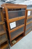 1 Legal Bookcase - missing bottom door (with top a