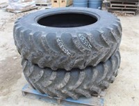 (2) Firestone 14.9R30 Tractor Tires