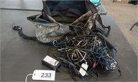 Duffle Bag with Misc. Cords